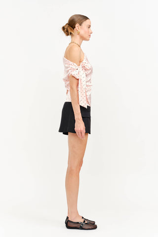 Celestine Polka Dot Top