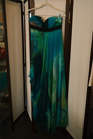 BCBG Green Dress