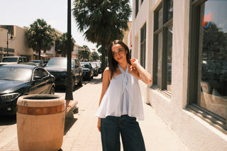 Kiki Chiffon Halter Top