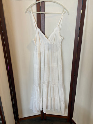 Speed Control White Dress