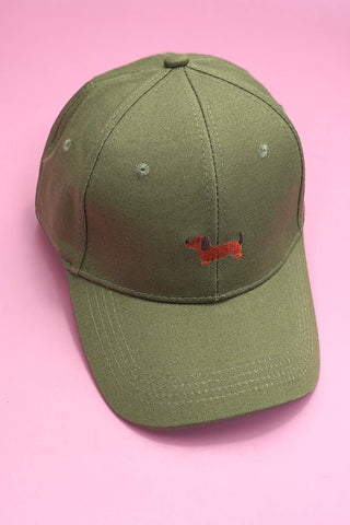 Dachshund Embroidery Classic Cap