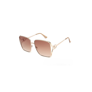 Oversized Geometric Sunglasses – Minimal Luxe Metal Frame