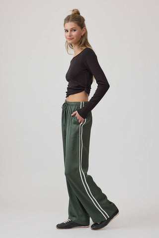 Sophie Elastic Waist Straight Pants